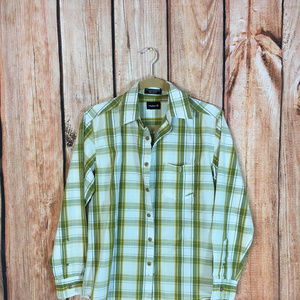 Men’s Matix Button Down l/s collared shirt small